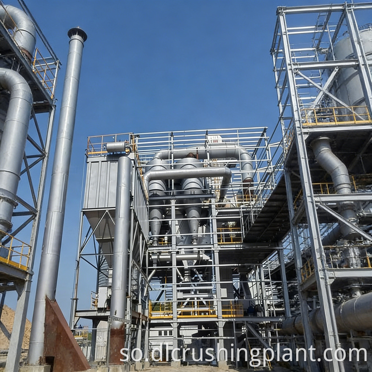 Warshad wadareedka macdanta Mining aggregate plant